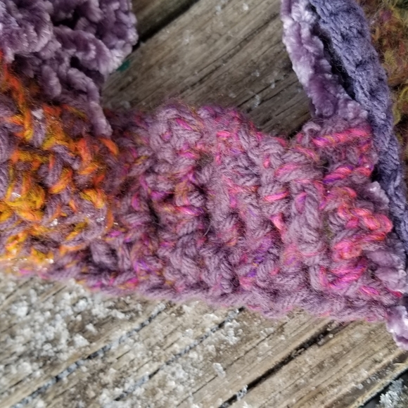 Crochet Evil Eye Boho Handbag Crossbody - Picture 4 of 5